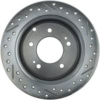 Stoptech - StopTech Select Sport Drilled and Slotted Brake Rotor; Rear Right - Image 2