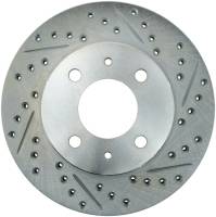 StopTech Select Sport Drilled and Slotted Brake Rotor Front Left 227.51008L