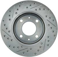 StopTech - StopTech Select Sport Drilled and Slotted Brake Rotor Front Left 227.51008L - Image 2