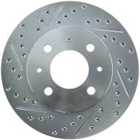 StopTech Select Sport Drilled and Slotted Brake Rotor Front Right 227.51008R