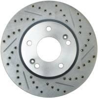 StopTech Select Sport Drilled and Slotted Brake Rotor Front Left 227.51015L