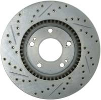 StopTech - StopTech Select Sport Drilled and Slotted Brake Rotor Front Left 227.51015L - Image 2