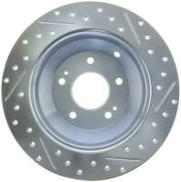 Stoptech - StopTech Select Sport Drilled and Slotted Brake Rotor; Rear Right - Image 2