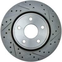 StopTech Select Sport Drilled and Slotted Brake Rotor Front Left 227.58001L