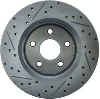 StopTech - StopTech Select Sport Drilled and Slotted Brake Rotor Front Left 227.58001L - Image 2