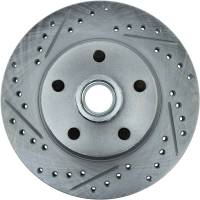 StopTech Select Sport Drilled and Slotted Brake Rotor Front Right 227.61000R