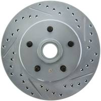 StopTech Select Sport Drilled and Slotted Brake Rotor Front Left 227.61002L