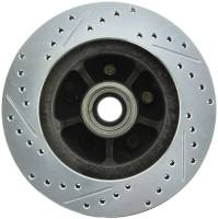 StopTech - StopTech Select Sport Drilled and Slotted Brake Rotor Front Left 227.61002L - Image 2