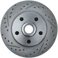 StopTech Select Sport Drilled and Slotted Brake Rotor Front Right 227.61002R