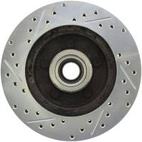 StopTech - StopTech Select Sport Drilled and Slotted Brake Rotor Front Left 227.61018L - Image 2