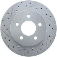 StopTech Select Sport Drilled and Slotted Brake Rotor Rear Right 227.61021R