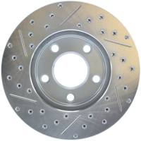 StopTech - StopTech Select Sport Drilled and Slotted Brake Rotor Front Left 227.61041L - Image 2