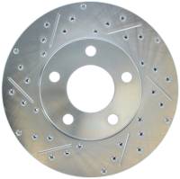 StopTech Select Sport Drilled and Slotted Brake Rotor Front Right 227.61041R