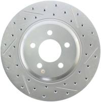 StopTech Select Sport Drilled and Slotted Brake Rotor Front Left 227.61044L