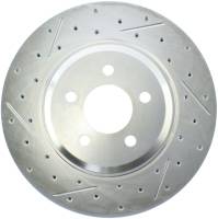 StopTech Select Sport Drilled and Slotted Brake Rotor Front Right 227.61045R