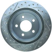 StopTech - StopTech Select Sport Drilled and Slotted Brake Rotor Rear Left 227.61046L - Image 2