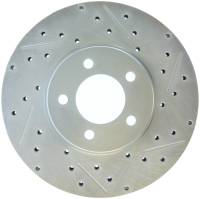 StopTech Select Sport Drilled and Slotted Brake Rotor Front Left 227.61049L