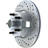 StopTech - StopTech Select Sport Drilled and Slotted Brake Rotor Front Left 227.61053L - Image 4