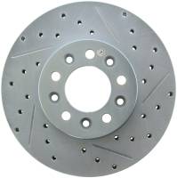 StopTech Select Sport Drilled and Slotted Brake Rotor Front Left 227.61057L