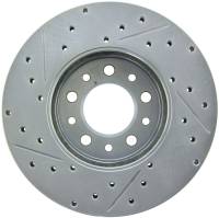 StopTech - StopTech Select Sport Drilled and Slotted Brake Rotor Front Left 227.61057L - Image 2