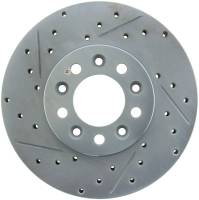 StopTech Select Sport Drilled and Slotted Brake Rotor Front Right 227.61057R