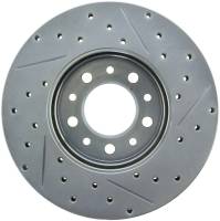 Stoptech - StopTech Select Sport Drilled and Slotted Brake Rotor Front Right 227.61057R - Image 2