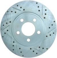 StopTech Select Sport Drilled and Slotted Brake Rotor Front Left 227.61072L