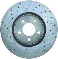 StopTech - StopTech Select Sport Drilled and Slotted Brake Rotor Front Left 227.61072L - Image 2