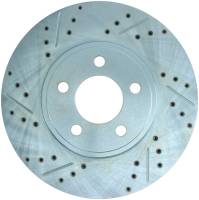 StopTech Select Sport Drilled and Slotted Brake Rotor Front Right 227.61072R