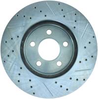 Stoptech - StopTech Select Sport Drilled and Slotted Brake Rotor Front Right 227.61072R - Image 2