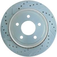 Stoptech - StopTech Select Sport Drilled and Slotted Brake Rotor Rear Right 227.61073R - Image 1