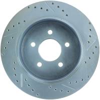 Stoptech - StopTech Select Sport Drilled and Slotted Brake Rotor Rear Right 227.61073R - Image 2