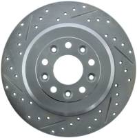 Stoptech - StopTech Select Sport Drilled and Slotted Brake Rotor Rear Right 227.61081R - Image 1