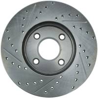 StopTech - StopTech Select Sport Drilled and Slotted Brake Rotor Front Left 227.61082L - Image 2