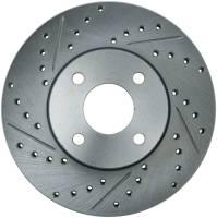 StopTech Select Sport Drilled and Slotted Brake Rotor Front Right 227.61082R