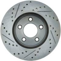 StopTech - StopTech Select Sport Drilled and Slotted Brake Rotor Front Left 227.61085L - Image 2