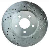 StopTech Select Sport Drilled and Slotted Brake Rotor Front Left 227.61086L