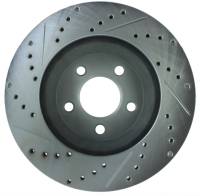 StopTech - StopTech Select Sport Drilled and Slotted Brake Rotor Front Left 227.61086L - Image 2