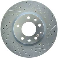 StopTech Select Sport Drilled and Slotted Brake Rotor Front Left 227.61088L