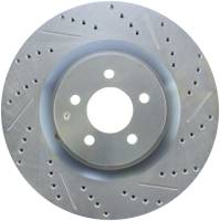 StopTech Select Sport Drilled and Slotted Brake Rotor Front Left 227.61089L