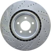 StopTech - StopTech Select Sport Drilled and Slotted Brake Rotor Front Left 227.61089L - Image 2