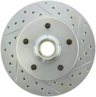 StopTech Select Sport Drilled and Slotted Brake Rotor Front Left 227.62000L