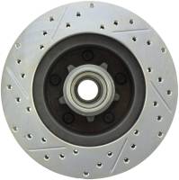 StopTech - StopTech Select Sport Drilled and Slotted Brake Rotor Front Left 227.62000L - Image 2