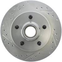 StopTech Select Sport Drilled and Slotted Brake Rotor Front Right 227.62012R