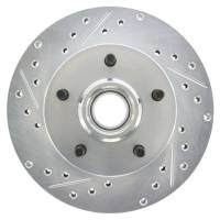 StopTech Select Sport Drilled and Slotted Brake Rotor Front Right 227.62013R