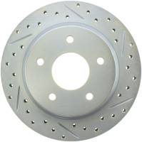 StopTech Select Sport Drilled and Slotted Brake Rotor Front Left 227.62020L