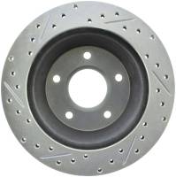 StopTech - StopTech Select Sport Drilled and Slotted Brake Rotor Front Left 227.62020L - Image 2