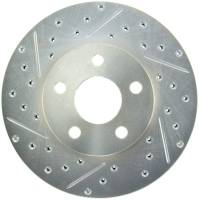 StopTech Select Sport Drilled and Slotted Brake Rotor Front Right 227.62034R