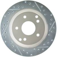 StopTech - StopTech Select Sport Drilled and Slotted Brake Rotor Rear Left 227.62041L - Image 1