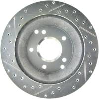 StopTech - StopTech Select Sport Drilled and Slotted Brake Rotor Rear Left 227.62041L - Image 2